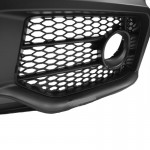 Μπροστινός Προφυλακτήρας Για Audi A4 B7 04-08 RS4 Look Με Μαύρη Ματ Κυψελωτή Μάσκα