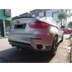Diffuser Πίσω Προφυλακτήρα Γιαbmw X6 E71 X6M-Performance Look