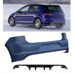 Πισινός Προφυλακτήρας Για Vw Golf Vii (7) 13-19 Upgrade To R 7.5 Look 17-19