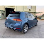 Πισινός Προφυλακτήρας Για Vw Golf Vii (7) 13-19 Upgrade To R 7.5 Look 17-19