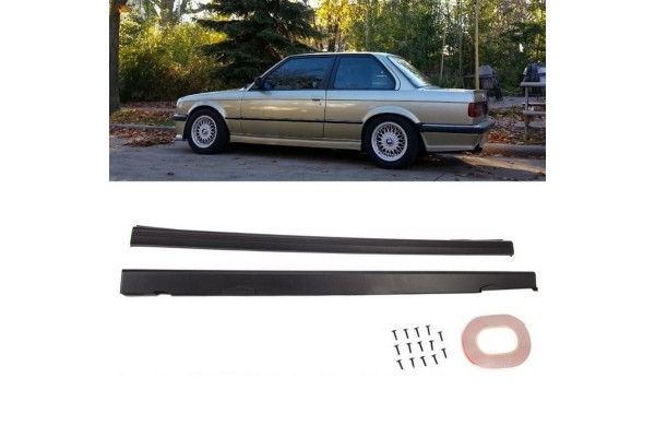 Πλαινά Μασπιέ Για Bmw 3 E30 82-90 M-Technik 1 Από Abs Πλαστικό 2 Τεμάχια