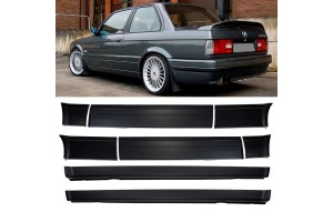 Πλαινά Μασπιέ & Τριμ Πόρτας Σετ Για Bmw 3 E30 82-94 2D M-Technik 2 Από Abs Πλαστικό 8 Τεμάχια