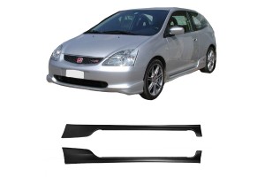 Πλαινά Μασπιέ Για Honda Civic 01-05 3D Type-R Look Από Abs Πλαστικό 2 Τεμάχια