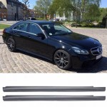 Πλαινά Μασπιέ Για Mercedes-Benz E-Class W212 09-13 Amg Look Από Abs Πλαστικό 2 Τεμάχια