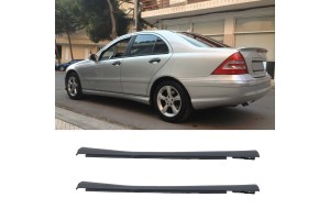 Πλαινά Μασπιέ Για Mercedes-Benz C-Class W203 00-07 Amg C32 Look Από Abs Πλαστικό 2 Τεμάχια
