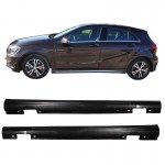 Πλαινά Μασπιέ Για Mercedes-Benz A-Class W176 12-18 Amg A45 Από Abs Πλαστικό 2 Τεμάχια