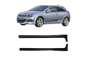 Πλαινά Μασπιέ Για Opel Astra H 04-09 3D (A) Από Abs Πλαστικό 2 Τεμάχια