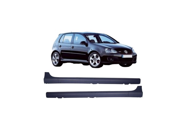 Πλαινά Μασπιέ Για Vw Golf V (5) 03-08 GTI/R32 Look Από Abs Πλαστικό 2 Τεμάχια