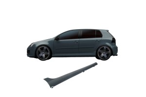 Πλαινά Μασπιέ Για Vw Golf V (5) 03-08 GTI/R32 Look 2 Τεμάχια Από Abs Πλαστικό Με Πλαστικές Βάσεις
