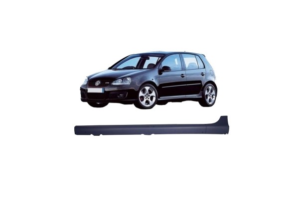 Αριστερό Πλαινό Μασπιέ Για Vw Golf V (5) 03-08 GTI/R32 Look Από Abs Πλαστικό 1 Τεμάχιο