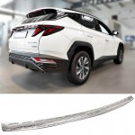 Προστατευτικό Πίσω Προφυλακτήρα Για Hyundai Tucson 2019+ Από Ανοξείδωτο Ατσάλι (Steel)