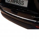 Προστατευτικό Πίσω Προφυλακτήρα Για Jeep Compass Ii 17+ Από Ανοξείδωτο Ατσάλι (Steel)