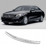 Προστατευτικό Πίσω Προφυλακτήρα Για Mercedes-Benz C-Class W205 Sedan 14-21 Από Ανοξείδωτο Ατσάλι (Steel)