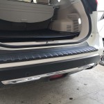 Προστατευτικό Πίσω Προφυλακτήρα Για Nissan X-Trail T32 2017-2021 Facelift Από Abs Πλαστικό Μαύρο