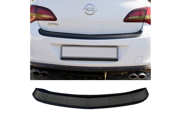 Προστατευτικό Πίσω Προφυλακτήρα Για Opel Astra J 2009-2015 Hatchback Από Abs Πλαστικό Μαύρο