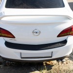 Προστατευτικό Πίσω Προφυλακτήρα Για Opel Astra J 2009-2015 Hatchback Από Abs Πλαστικό Μαύρο