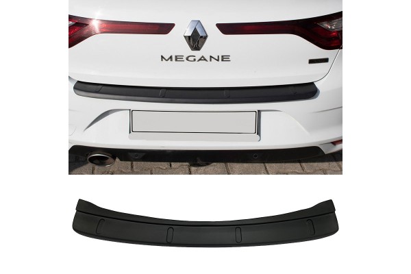 Προστατευτικό Πίσω Προφυλακτήρα Για Renault Megane Iv 2016+ Sedan Από Abs Πλαστικό Μαύρο