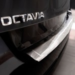 Προστατευτικό Πίσω Προφυλακτήρα Για Skoda Octavia Iv (4) Nx 19+ Estate / Caravan Από Ανοξείδωτο Ατσάλι (Steel)