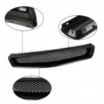 Μάσκα Για Honda Civic 96-99 Sport Look Χωρίς Σήμα Μαύρη Γυαλιστερή 1 Τεμάχιο