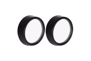 Καθρέπτες Εξωτερικοίαυτοκόλλητοι Τυφλού Σημείου - Γωνίας Μαύροι 5cm 2 Τεμαχίων