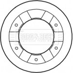 Borg & Beck Δισκόπλακα - BBD5291