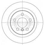 Borg & Beck Δισκόπλακα - BBD5390