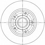 Borg & Beck Δισκόπλακα - BBD6149S