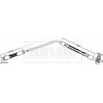 Borg & Beck Ελαστικός Σωλήνας Φρένων - BBH6925