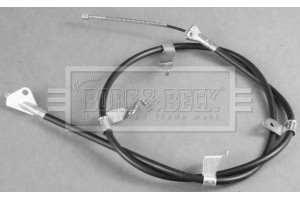 Borg & Beck Ντίζα, Φρένο Ακινητοποίησης - BKB3818