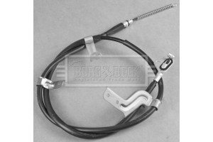 Borg & Beck Ντίζα, Φρένο Ακινητοποίησης - BKB3844