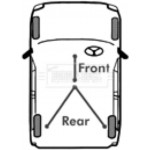 Borg & Beck Ντίζα, Φρένο Ακινητοποίησης - BKB2679