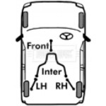 Borg & Beck Ντίζα, Φρένο Ακινητοποίησης - BKB3815