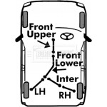 Borg & Beck Ντίζα, Φρένο Ακινητοποίησης - BKB2322