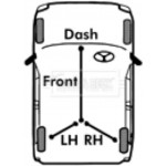 Borg & Beck Ντίζα, Φρένο Ακινητοποίησης - BKB6005