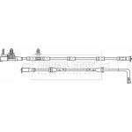 Borg & Beck Προειδοπ. επαφή, Φθορά Υλικού Τριβής Των Φρένων - BWL3179