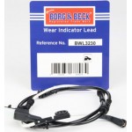 Borg & Beck Προειδοπ. επαφή, Φθορά Υλικού Τριβής Των Φρένων - BWL3230
