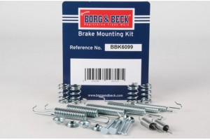Borg & Beck Σετ βοηθ. εξαρτημάτων, Σιαγόνες Φρένου - BBK6099