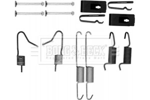 Borg & Beck Σετ βοηθ. εξαρτημάτων, Σιαγόνες Χειρόφρενου - BBK6167