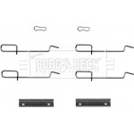 Borg & Beck Σετ βοηθ. εξαρτημάτων, Τακάκια Φρένων - BBK1119