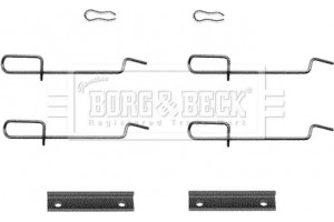 Borg & Beck Σετ βοηθ. εξαρτημάτων, Τακάκια Φρένων - BBK1119
