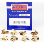 Borg & Beck Σετ βοηθ. εξαρτημάτων, Τακάκια Φρένων - BBK1204