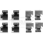 Borg & Beck Σετ βοηθ. εξαρτημάτων, Τακάκια Φρένων - BBK1209