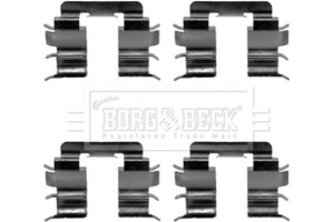 Borg & Beck Σετ βοηθ. εξαρτημάτων, Τακάκια Φρένων - BBK1453