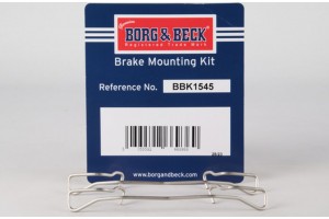 Borg & Beck Σετ βοηθ. εξαρτημάτων, Τακάκια Φρένων - BBK1545