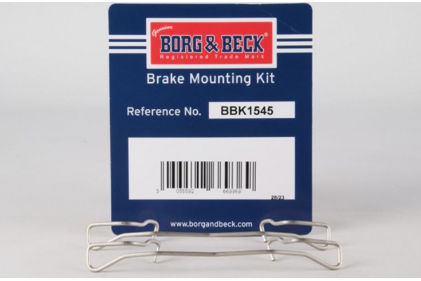 Borg & Beck Σετ βοηθ. εξαρτημάτων, Τακάκια Φρένων - BBK1545