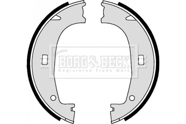 Borg & Beck Σετ Σιαγόνων Φρένων - BBS6246