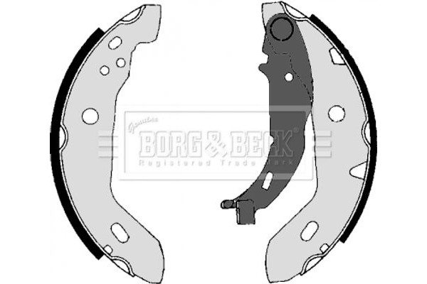 Borg & Beck Σετ Σιαγόνων Φρένων - BBS6279