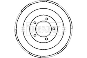 Borg & Beck Ταμπούρο - BBR7185