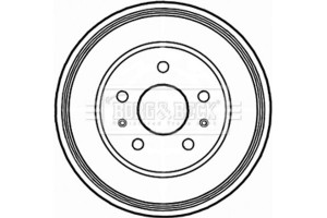 Borg & Beck Ταμπούρο - BBR7212