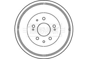 Borg & Beck Ταμπούρο - BBR7233